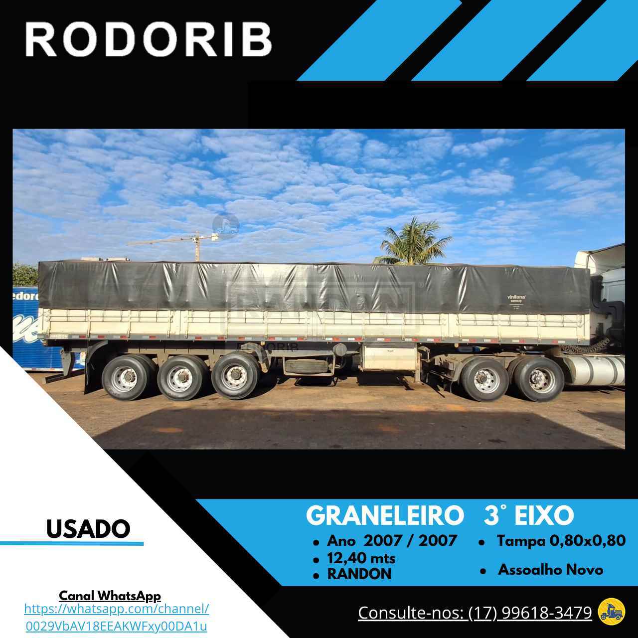 GRANELEIRO de Rodorib Rio Brasil - SJRP